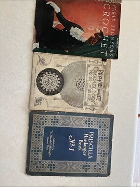 Handanger Book No.1,Royal Society Crochet Book No. 22, Paris Sponsors Book 36